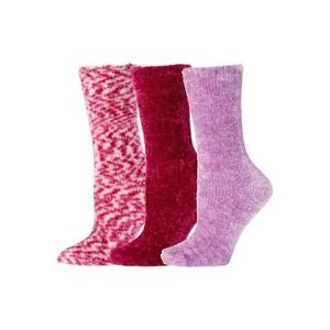 NWT Hue Cozies Accessories – 3 Pairs Fuzzy Socks